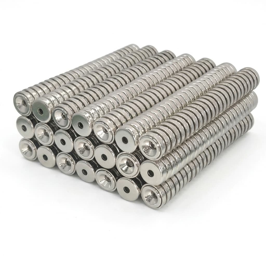 Countersunk NdFeB Magnets