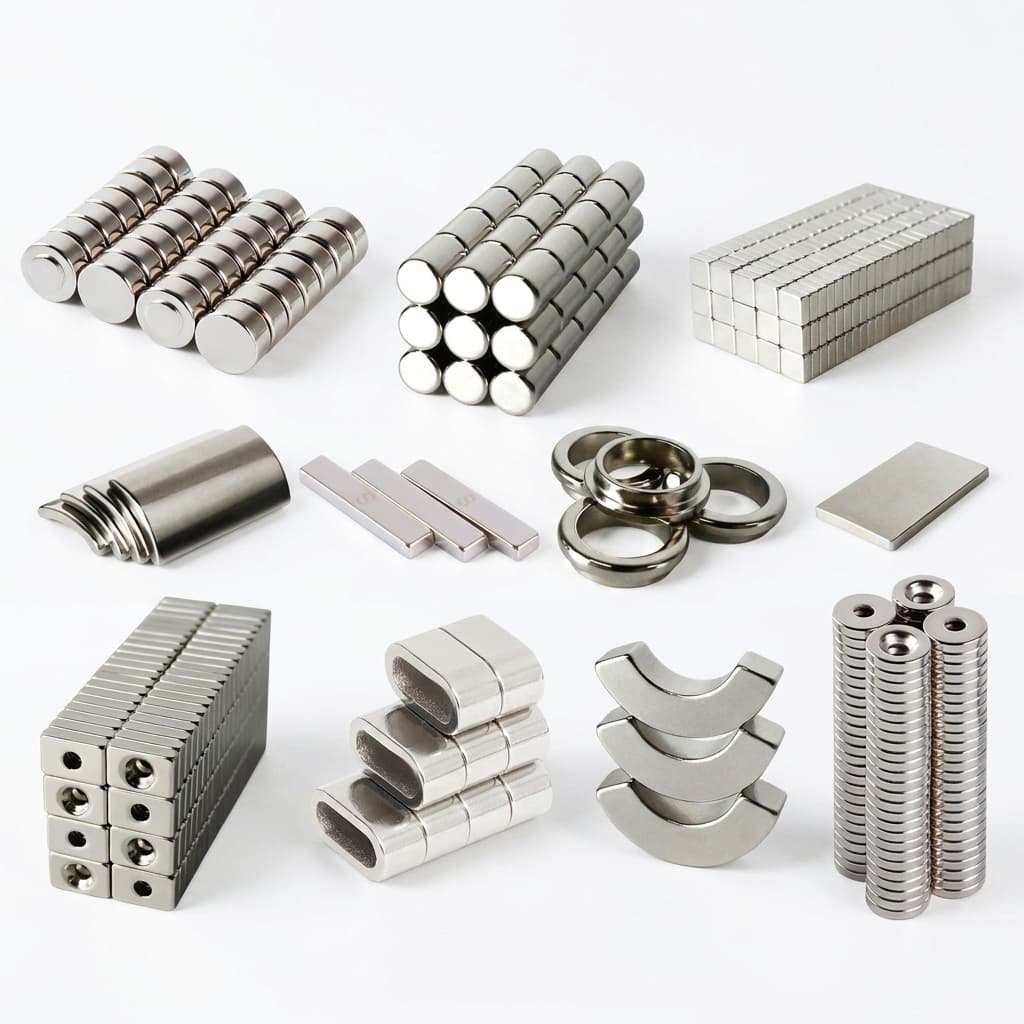 NdFeB Shape Selection Guide for OEM RFQ - NdFeB Shapes buyer guide cover
