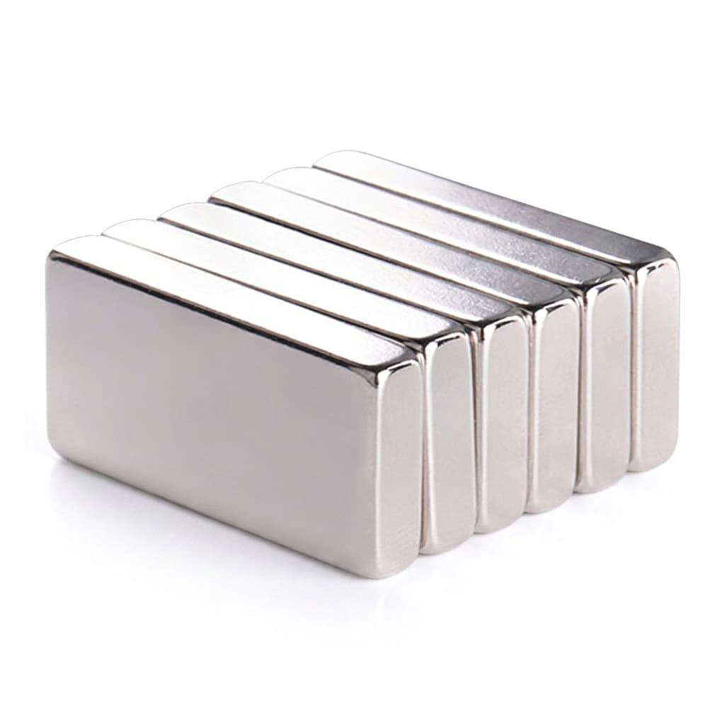 Long rectangular neodymium bar magnets for 1/16 inch RFQ screening