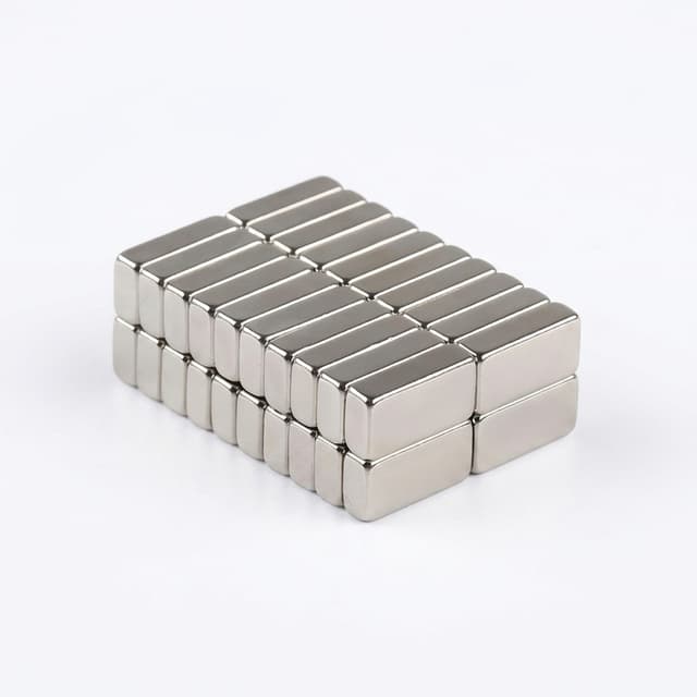 Epoxy coated neodymium block magnets