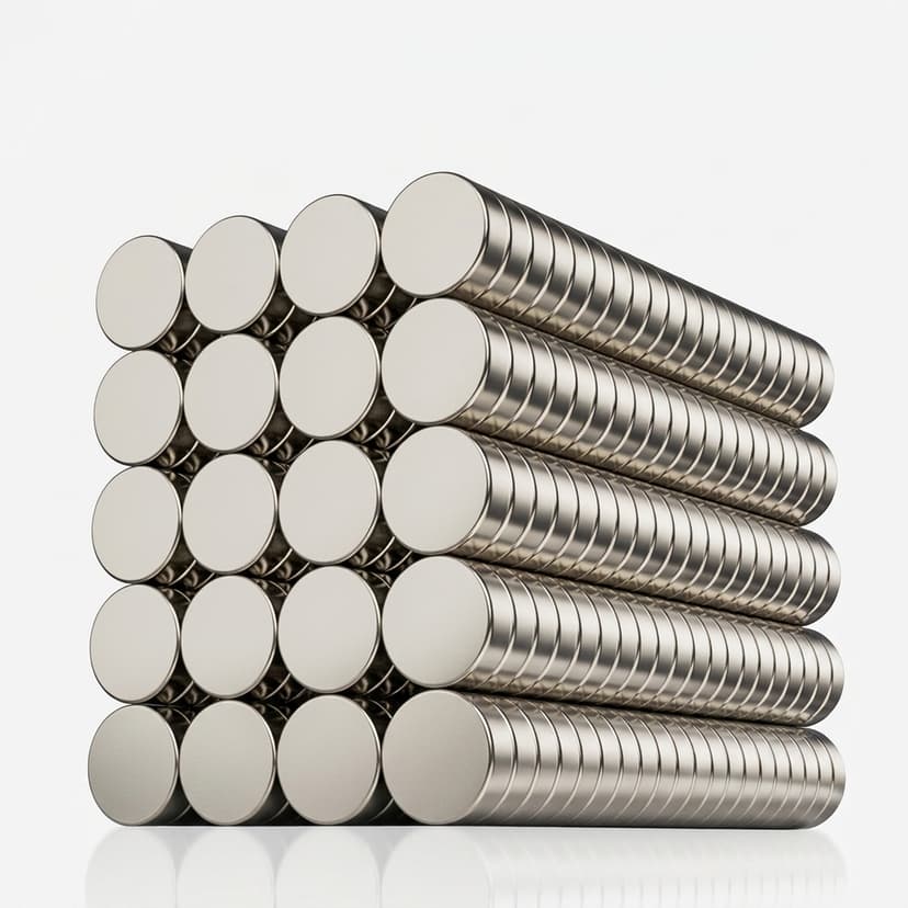 Large cylinder magnets for holding applications