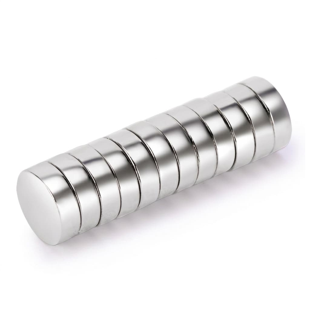 Neodymium block magnets stepped stack