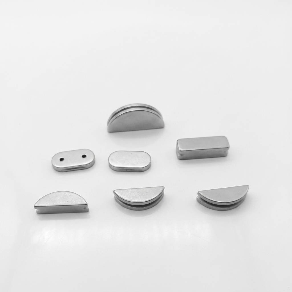 Custom silver NdFeB magnet